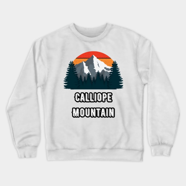 Calliope Mountain Crewneck Sweatshirt by Canada Cities